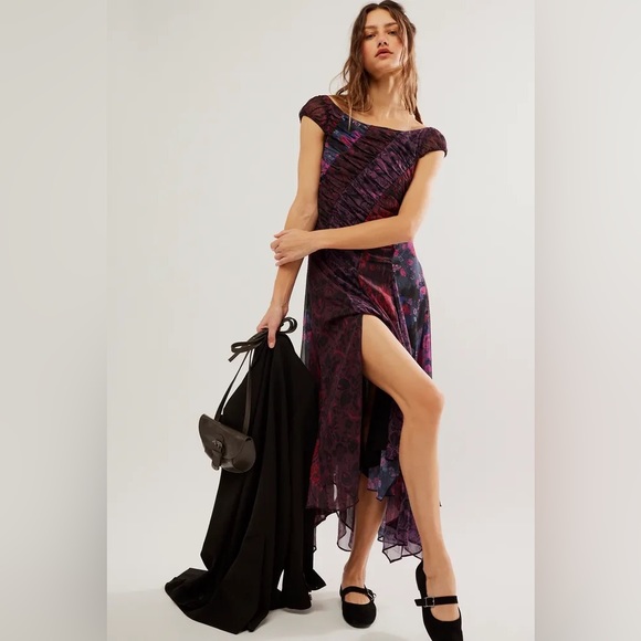 NWT Heart to Heart Free People MIDI Dress - Picture 1 of 4